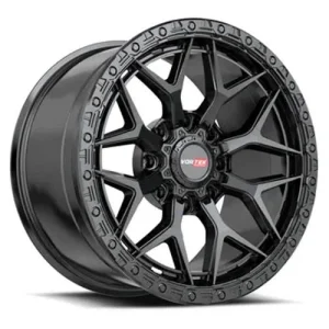 Vortek Offroad – VRT-603 ATHENO – Black – 17″x9″ -12mm – All weather Wheels – 60317957-12SB
